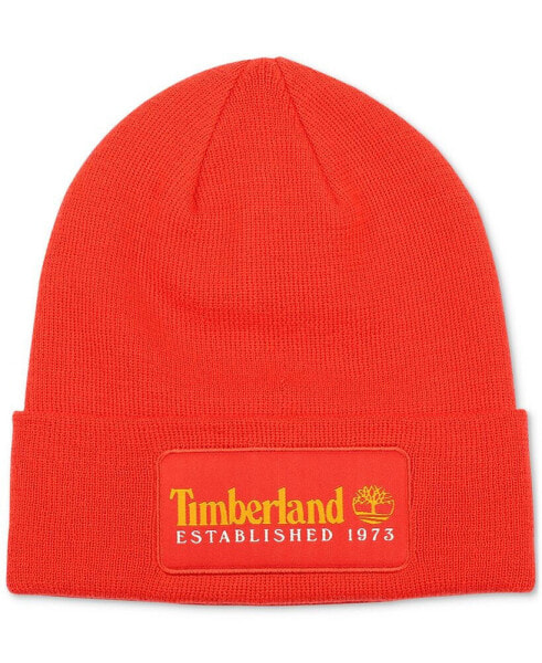 Men's Established 1973 Logo Patch Beanie