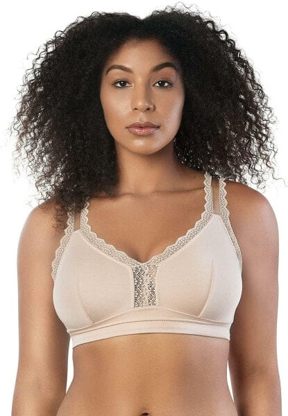 PARFAIT Dalis 274054 Women's Full Busted and Curvy Wire Free Bralette-Bare-36D