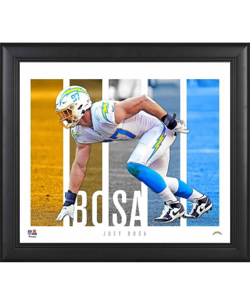 Joey Bosa Los Angeles Chargers Framed 15" x 17" Player Panel Collage