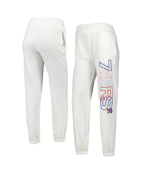 Women's White Philadelphia 76ers Sunray Pants