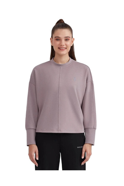 Худи Skechers Wsoft Touch Eco Crew Neck Lilac