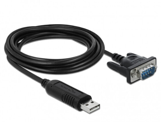 Delock 66283 - 1.8 m - RS-485 - USB Type-A - Male - Male - Straight