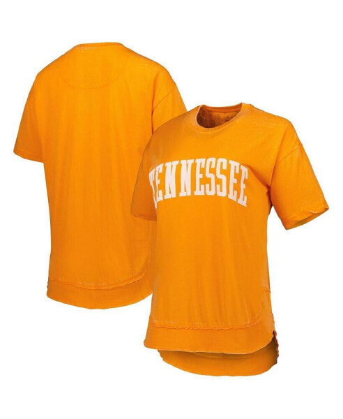 Women's Tennessee Orange Tennessee Volunteers Arch Poncho T-shirt