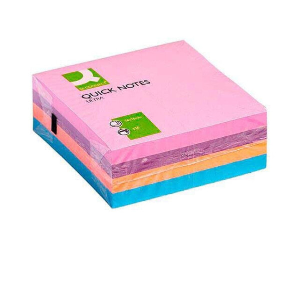 Q-CONNECT Removable sticky note pad with 320 sheets 76x76 mm