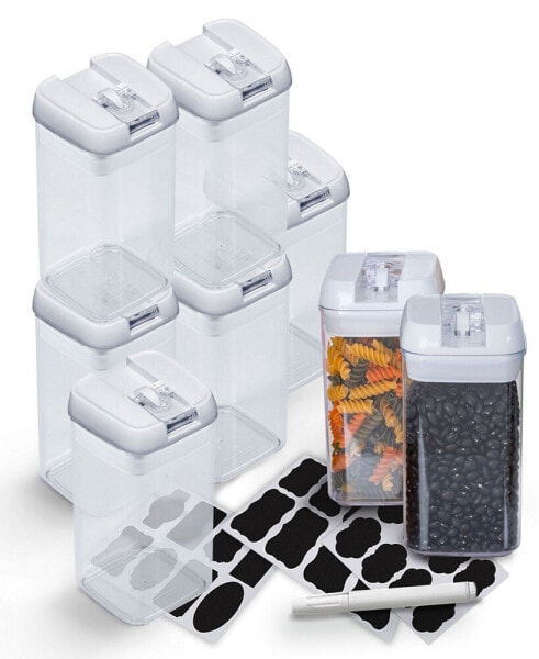 8 Piece Food Storage Containers, 0.8 Liter