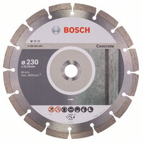 Bosch 2 608 602 200 - Cutting disc - Concrete - Bosch - 2.22 cm - 23 cm - 2.3 mm