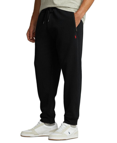 Men's Big & Tall Double-Knit Track Pants