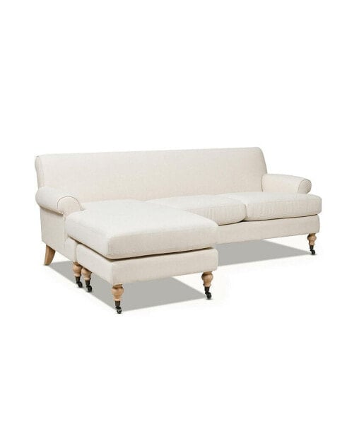 Alana 91" L-Shape Reversible Sectional Sofa