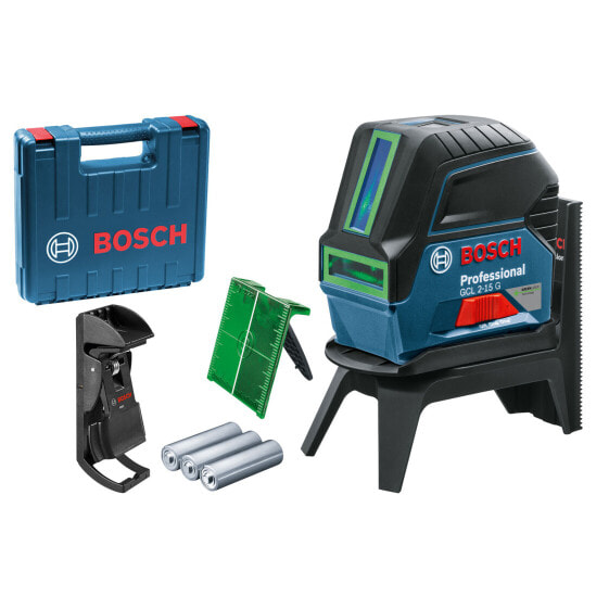 Bosch Kombilaser GCL 2-15 G Professional im Set im Handwerkerkoffer