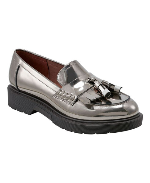 Women's Johnie Casual Slip-On Almond Toe Loafers