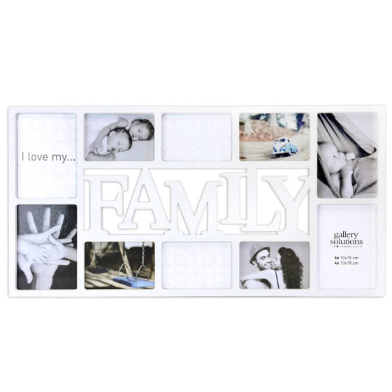 NIELSEN DESIGN Family Collage Resin Gallery Photo photo frame