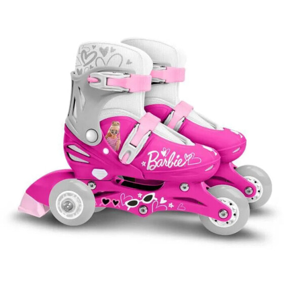 STAMP - Zwei-in-Eins 3-Rad-Inline-Skates - Barbie
