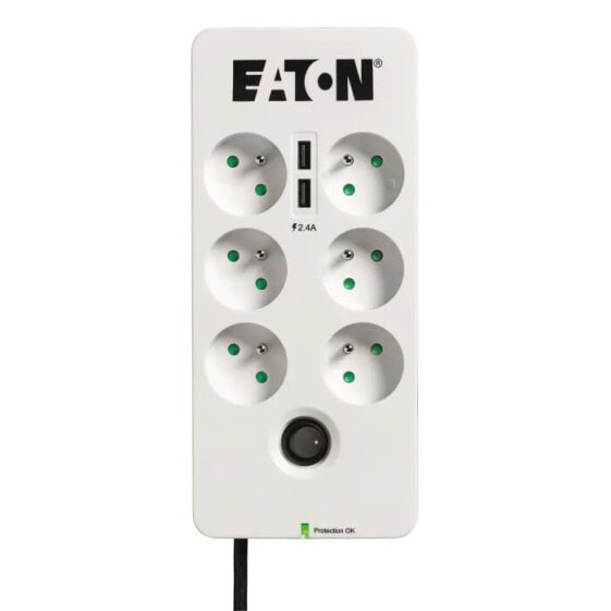 EATON berspannungsschutz / Schutz - Schutzbox - 6 x FR - 2,50 kVA - 230 V AC-Eingang