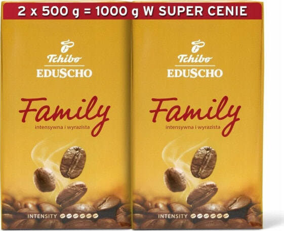 Tchibo Kawa mielona TCHIBO Family 2x500g