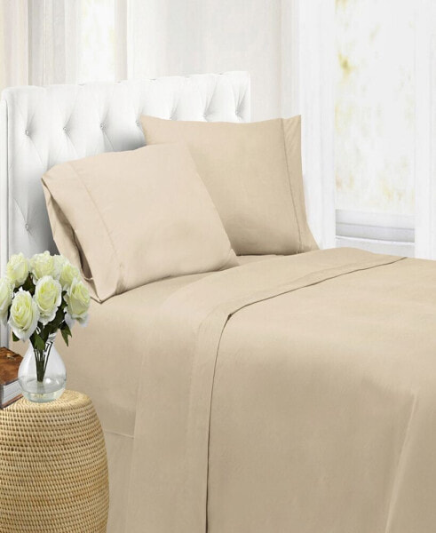 Ultra Soft Microfiber Double Brushed Blissful Dreams Full Sheet Set