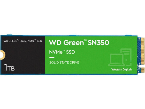 Western Digital WD Green SN350 NVMe M.2 2280 1TB PCI-Express 3.0 x4 Internal SSD