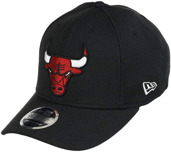 New Era Stretch Snap 9Fifty Snapback Cap Chicago Bulls Black