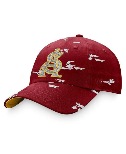 Women's Maroon Arizona State Sun Devils OHT Military-Inspired Appreciation Betty Adjustable Hat