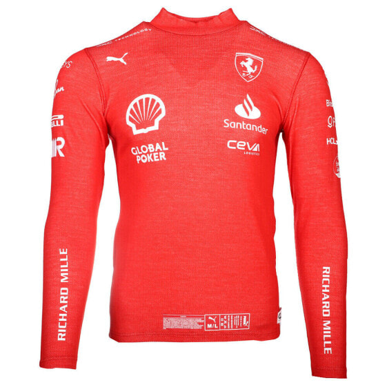 Puma Sf Racing Crew Neck Long Sleeve Pullover Shirt X Josh Vides Mens Size M/L