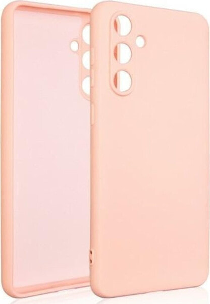 Beline Beline Etui Silicone Samsung M55 M556 różowo-złoty/rose gold