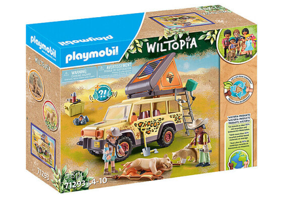 Игровой набор Playmobil Wiltopia Löwen Buggy Lion's Pride (Приданое Льва)