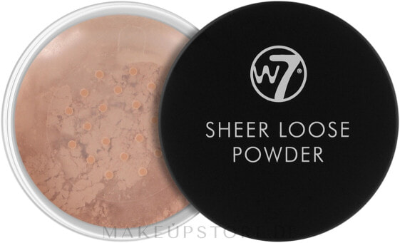 Loser Gesichtspuder - W7 Sheer Loose Powder Honey