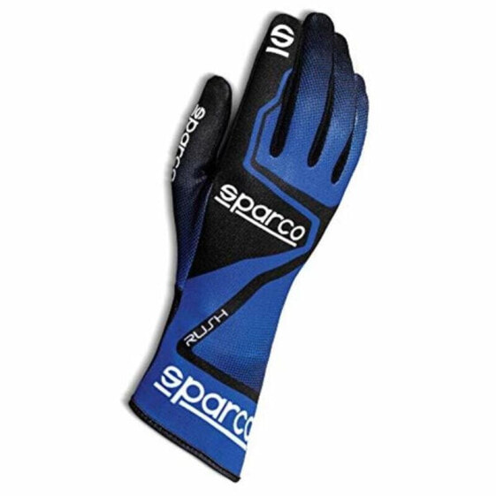 Перчатки для мотоциклистов Sparco RUSH 2020 Размер 10 Синий