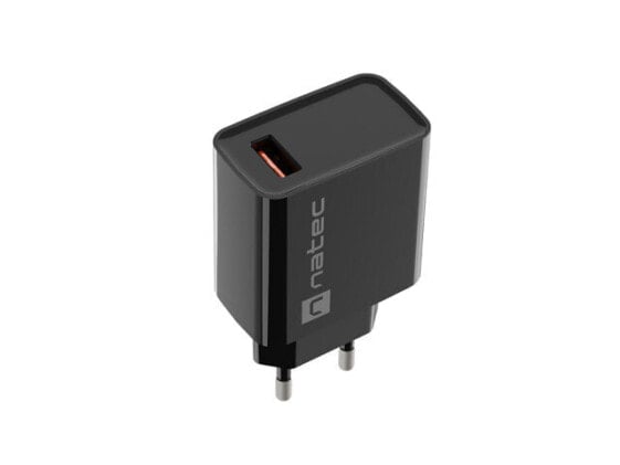 Зарядное устройство natec RIBERA USB 18W черный