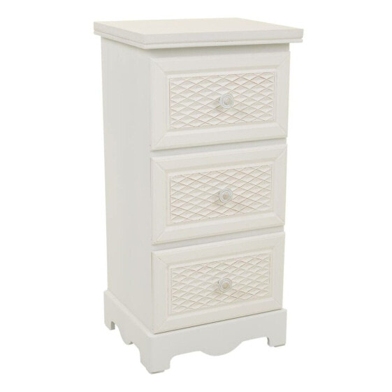 Nightstand Alexandra House Living White Cream 26 x 60 x 31 cm