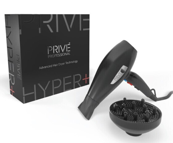 Hair dryer with Prive Hyper+ ion generator