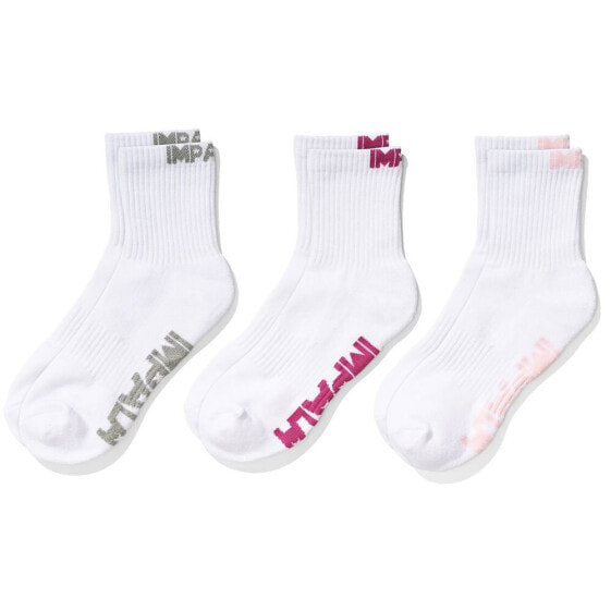 IMPALA ROLLERS Stripe crew socks 3 pairs