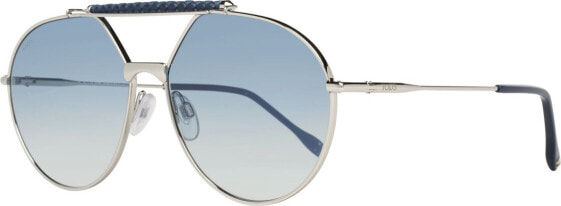 Tods Sonnenbrille TO0235 18W 59 Damen Silber