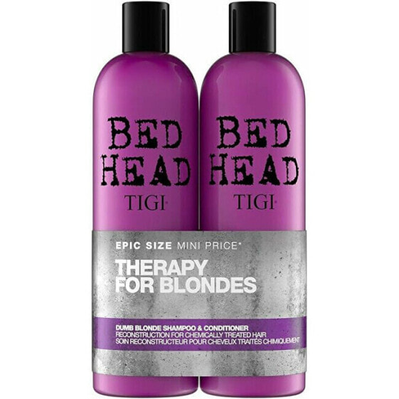 Care set for chemically treated blonde hair Bed Head