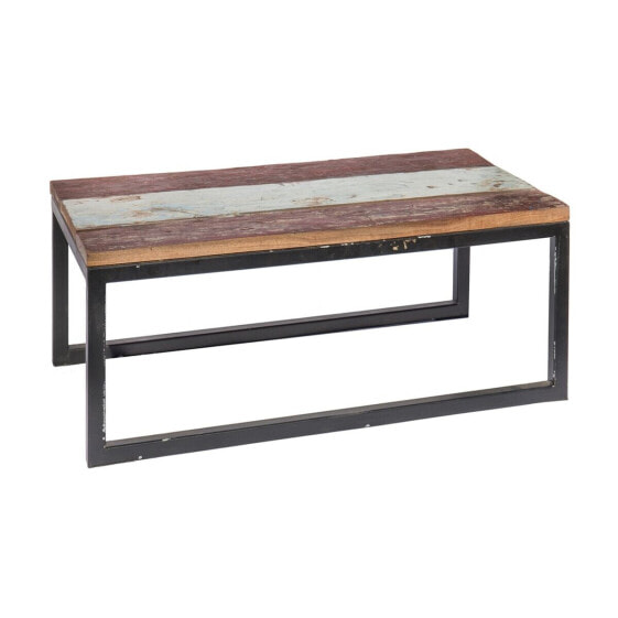 Centre Table Calypso Brown Wood Iron 90 x 50 x 38 cm