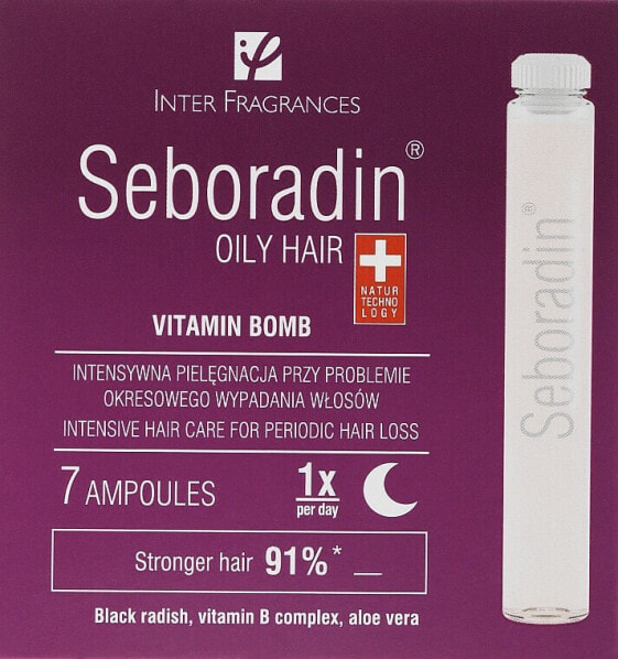 Ampullen für fettiges Haar - Seboradin Oily Hair Ampoules 7 x 5.5 ml