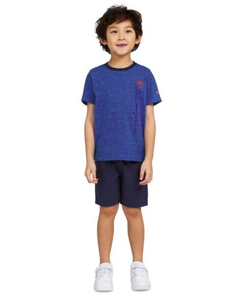 Little Boys Logo Graphic T-Shirt & Shorts, 2 Piece Set