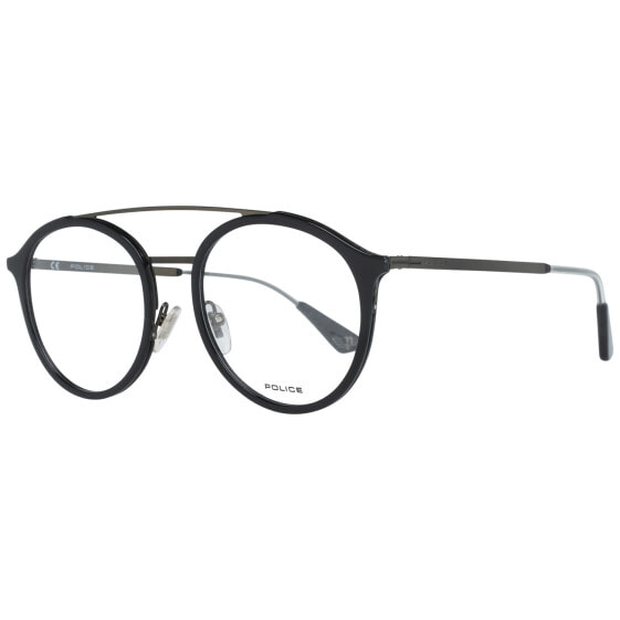 Police Brille VPL688 0700 52 Herren Schwarz 52-19-140