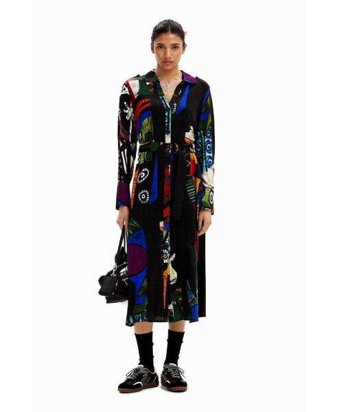 Women's M. Christian Lacroix midi shirt dress