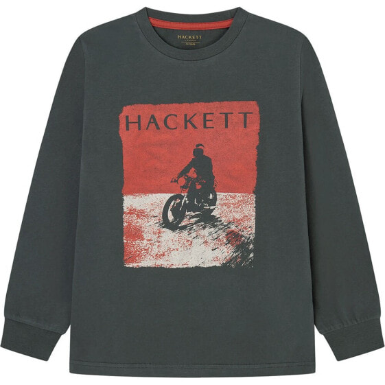 HACKETT Motorbike long sleeve T-shirt