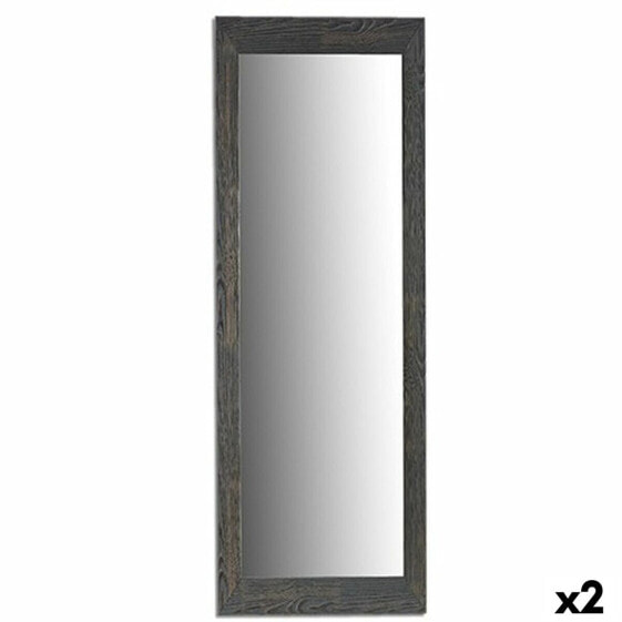Настенное зеркало Серый Деревянный Cтекло 53,5 x 155,5 x 1,5 cm (2 штук)