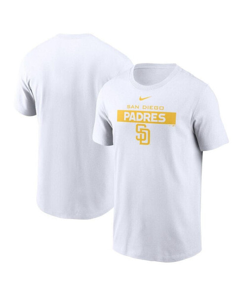 Men's White San Diego Padres Team T-shirt
