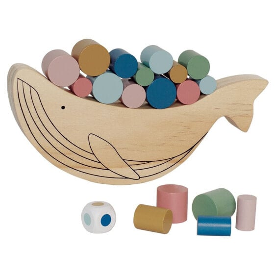 Игрушка, JABADABADO, Balancing Whale, для детей.