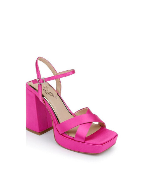 Women's Rainbow Platform Evening Sandals