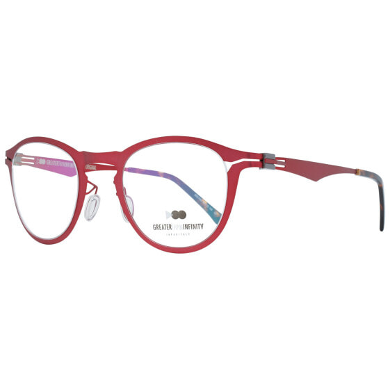 Greater Than Infinity Brille GT017 V03 46 Unisex Rot 46-23-140