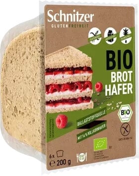 Brot, Hafer (6 Stück), 200 g