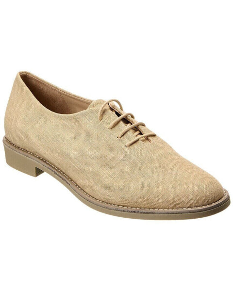 Theory Lace-Up Canvas Loafer Women's