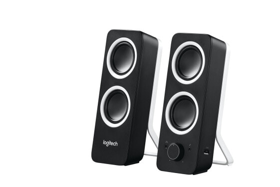 Logitech Z200 Stereo Speakers - 2.0 channels - Wired - 5 W - 120 - 20000 Hz - Black
