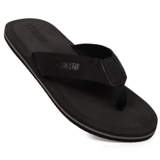 Big Star M INT1834 flip-flops, black