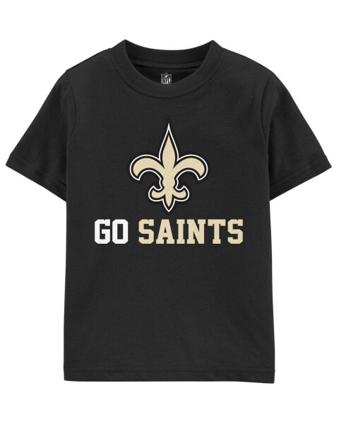 Футболка для малышей Carter's Toddler NFL New Orleans Saints Tee