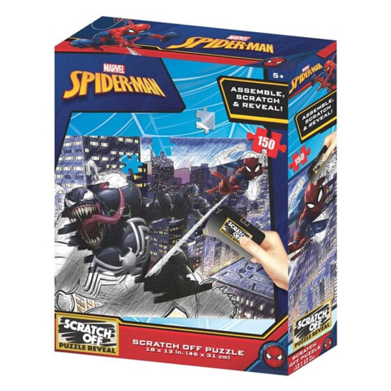 PRIME 3D Marvel Spiderman Vs Venom Puzzle 150 Pieces